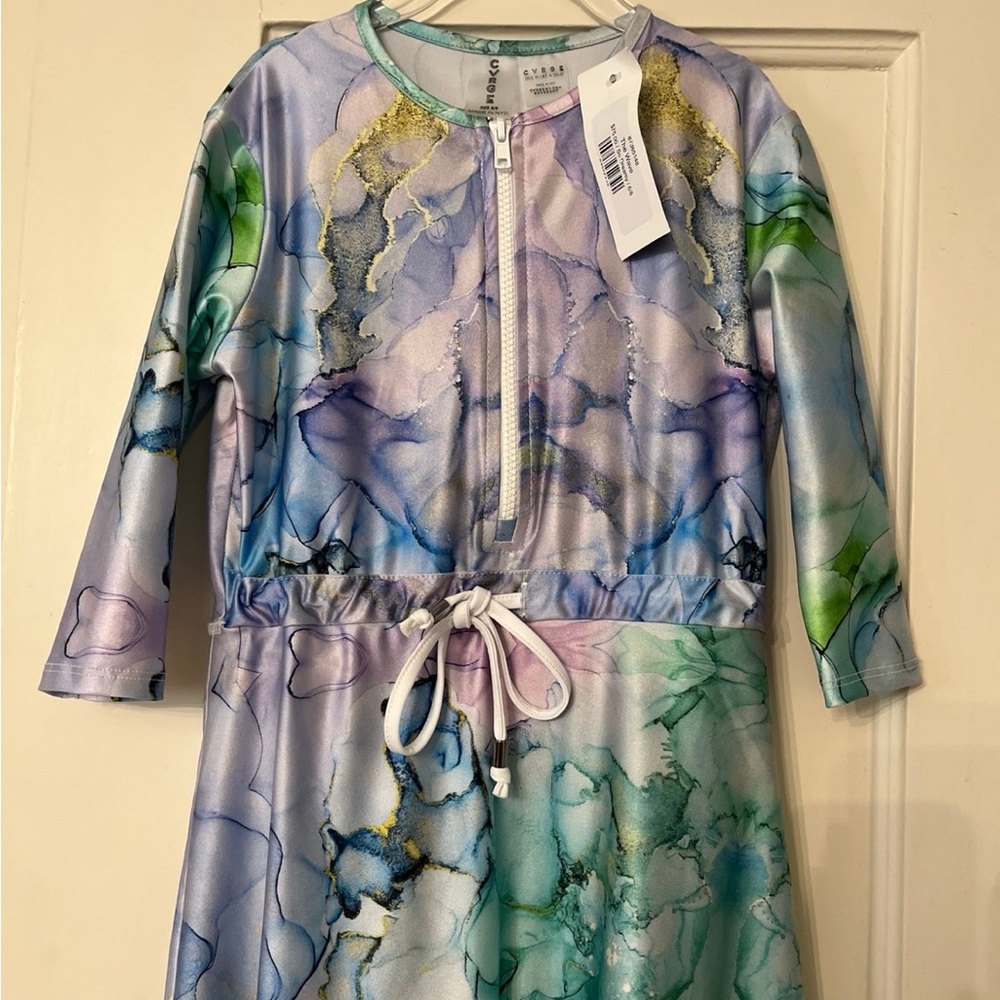 Girls Swim Dress Modest NWT Cover Up - Picture 2 of 8